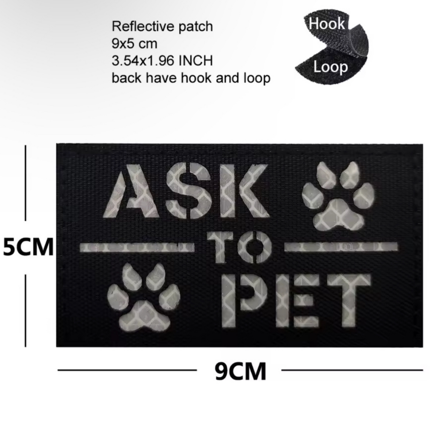 Reflective Working Badges