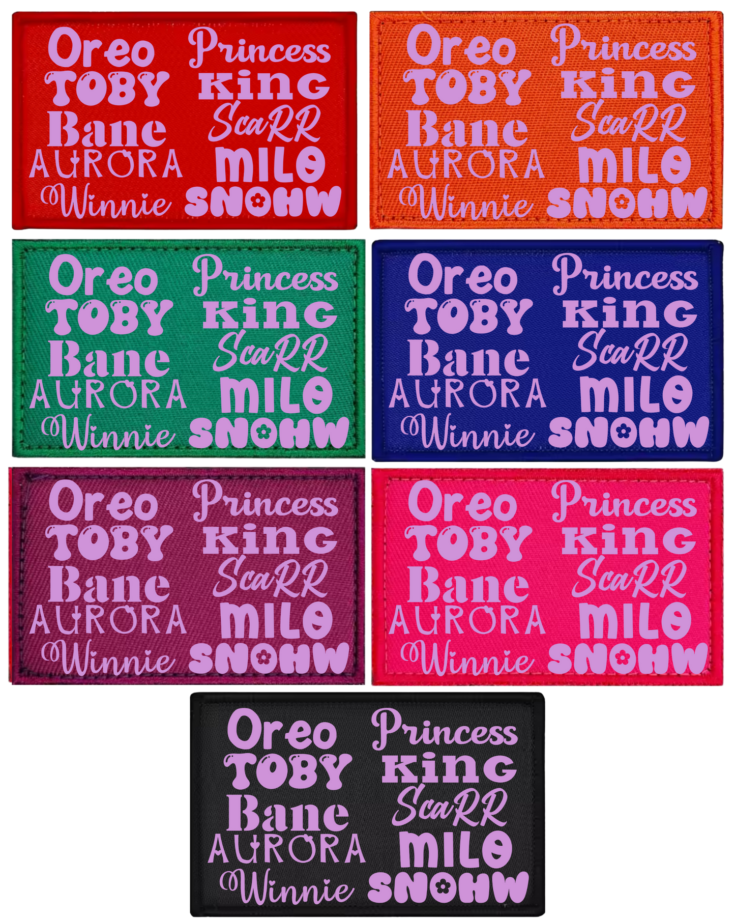 Custom Reflective Patch