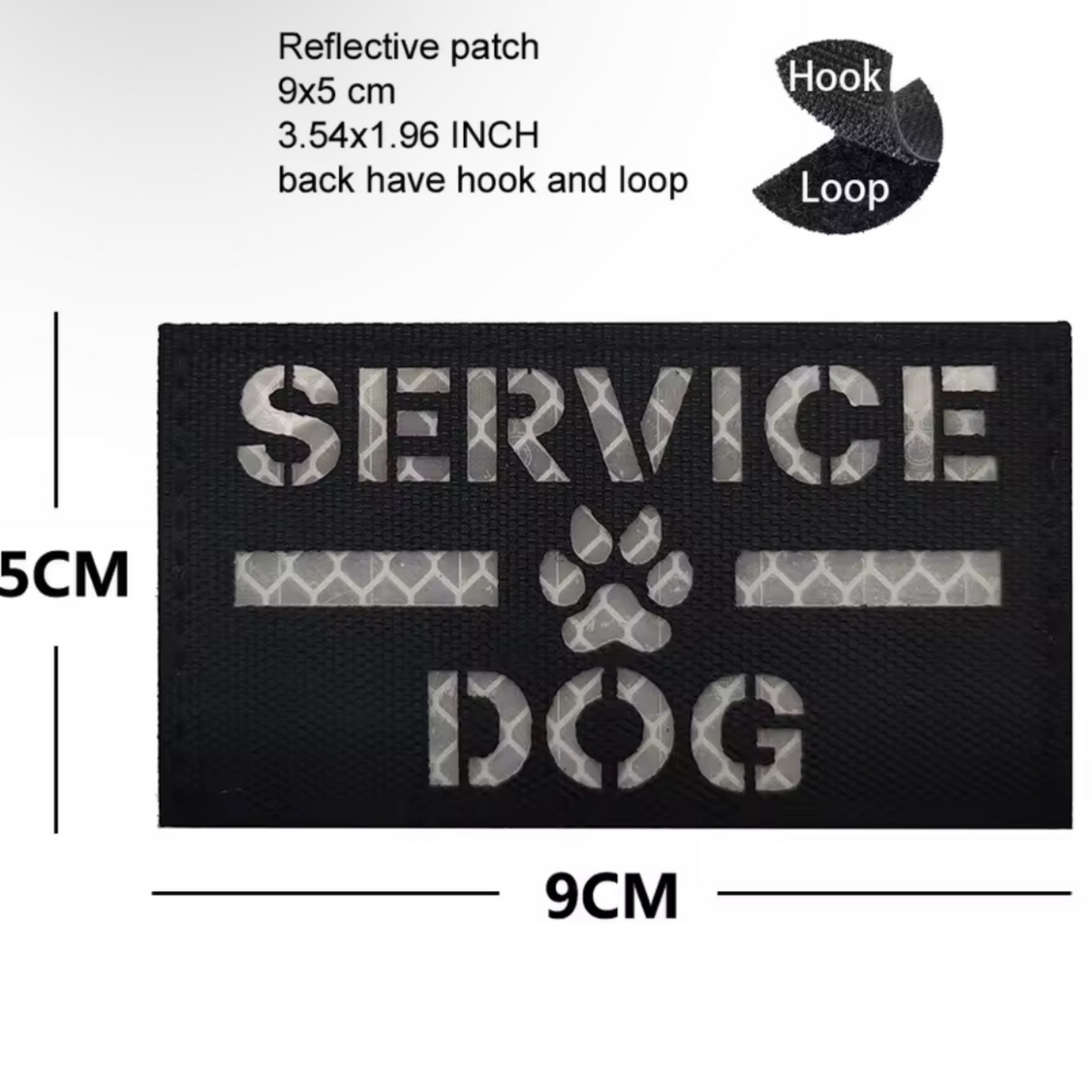 Reflective Working Badges