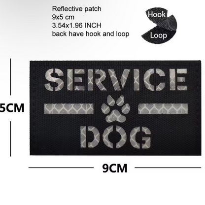 Reflective Working Badges